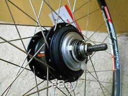 Hub Only or Complete Wheel. Shimano Nexus Inter 8 SG-C6010-8R Hub 36 hole 26 Rim