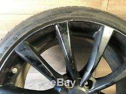 Infiniti G35 G37 Oem Rear Back Wheel Rim And Tire 225 45 19 Inch 19 Black 19x9