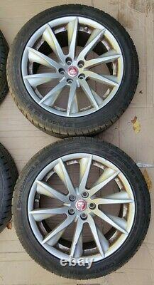 Jaguar F-type 18 rims with tyres. Complete wheels