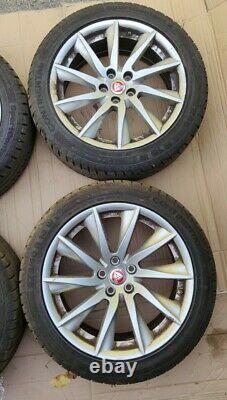 Jaguar F-type 18 rims with tyres. Complete wheels