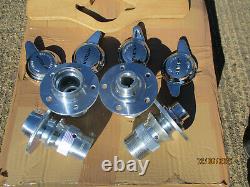 Jaguar MK2 240 340 V8-250 wire wheel conversion set complete with hubs/spinners