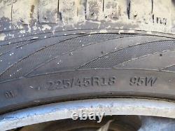 Jaguar Xe 2015-2021 Alloy Wheel Rim & Tyre Spare Rim 225/45/r18 Complete