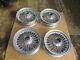Jaguar Mk2 240 340 Wire Wheels And New Hubs, Spinners Complete Conversion Set