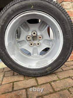 Jaguar xk8 alloy wheels complete with tyres. 1 Set of 5 Revolver style wheels