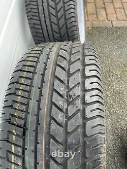 Jaguar xk8 alloy wheels complete with tyres. 1 Set of 5 Revolver style wheels