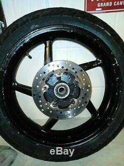 KTM 125 -200 exc Supermoto Wheels Front & 17 Rim, complete set-up