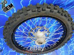 KTM Complete Front Wheel Excel Rim OEM Black Stock Assembly 125-530