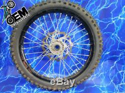 KTM Complete Front Wheel Excel Rim OEM Black Stock Assembly 125-530