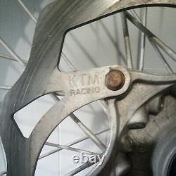 KTM Complete Front Wheel Excel tarasago Rim black OEM Hub Assembly with disk