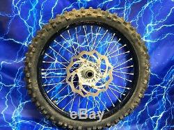 KTM Complete Front Wheel Rim OEM Excel 21 Black Stock Assembly 125-530
