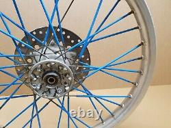 Kawasaki KMX 125 B Model 1986 ON DID Front wheel rim, Complete Straight 21x1.60