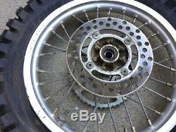 Kawasaki Kx 85 Original Oem Genuine Complete Rear Wheel Rim 2001 2019 D