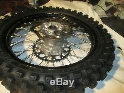 Kawasaki kxf 450 18 set of wheels complete with did dirtstar rims x tommy searle