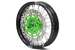 Kke 17 Supermoto Complete Wheel Rim For Kawasaki Kx250 2007 Kx250f Kx450f 06-18