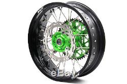 Kke 17 Supermoto Complete Wheel Rim For Kawasaki Kx250 2007 Kx250f Kx450f 06-18