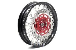 Kke 17 Supermoto Complete Wheel Rim Set Fit Suzuki Rmz450 2005 Rmz250 2007-2020