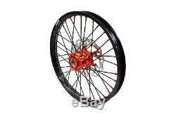 Kke 21 18 Complete Wheel Rim Set Fit Ktm Exc Xcw Sx 125 250 350 530 2003-2020