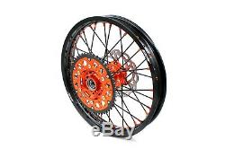 Kke 21 18 Complete Wheel Rim Set Fit Ktm Exc Xcw Sx 125 250 350 530 2003-2020