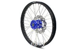 Kke 21 19 Complete MX Wheel Rim Set For Kawasaki Kx125 Kx250 1993-2002 Blue