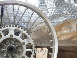 Kx250f Rear Wheel Hub Rim Spokes Complete 2014