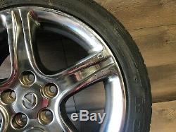 Lexus Oem Is300 Wheel Rim And Tire 215 45 17 Inch 17 Chrome 17x7 2001-2005