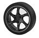 Lorinser Speedy Smart Fortwo 451 Black Matte Black Complete Wheels Summer Tyre