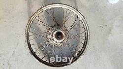 MATCHLESS G3L front wheel complete with drum brake