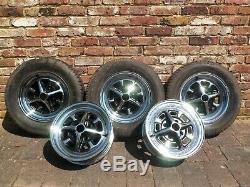 MGB Chrome Rostyle Wheels Complete set of 5