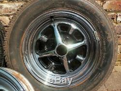 MGB Chrome Rostyle Wheels Complete set of 5