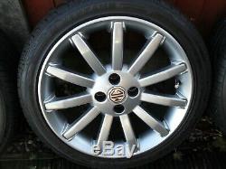 MGF/MGTF 16 Inch, 11 Spoke Alloy Wheels complete with Tyres