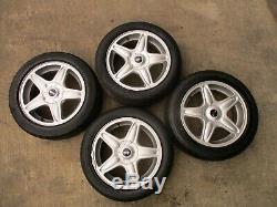 MINI R50 R56 COMPLETE 4x WHEEL ALLOY RIM WITH TYRES 16 5-STAR BLASTER 103