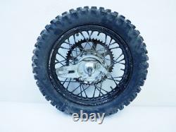 Malaguti Grizzly RCX 12 3.00X12 Rear Rim Complete Rubber Wheel