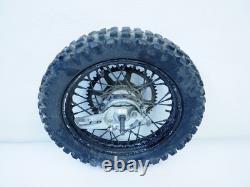 Malaguti Grizzly RCX 12 3.00X12 Rear Rim Complete Rubber Wheel