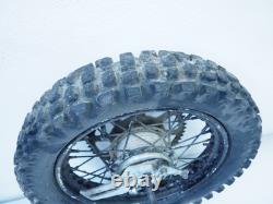 Malaguti Grizzly RCX 12 3.00X12 Rear Rim Complete Rubber Wheel