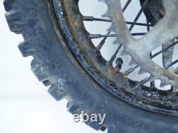 Malaguti Grizzly RCX 12 3.00X12 Rear Rim Complete Rubber Wheel