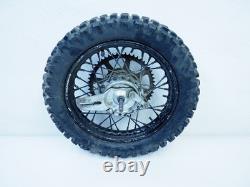 Malaguti Grizzly RCX 12 3.00X12 Rear Rim Complete Rubber Wheel