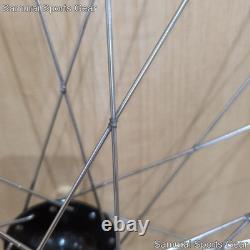 Mavic complete wheel black rim quick release set