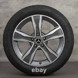 Mercedes Benz 17 inch rims C-Class W205 complete winter wheels A2054010800