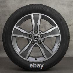 Mercedes Benz 17 inch rims C-Class W205 complete winter wheels A2054010800