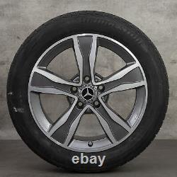 Mercedes Benz 17 inch rims C-Class W205 complete winter wheels A2054010800