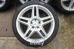 Mercedes C Class W204 AMG 18 Inch Complete Alloy Set With Tyres A2044014102
