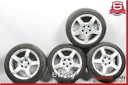 Mercedes R171 SLK350 CLK63 AMG R17 Sport Complete Wheel Tire Rim Staggered Set