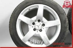 Mercedes R171 SLK350 CLK63 AMG R17 Sport Complete Wheel Tire Rim Staggered Set
