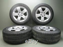 Mercedes W 211 Alloy Wheels Summer Tyre Complete Wheels 225/55R16 7.5Jx16