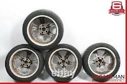 Mercedes W203 C230 C320 CLK350 Staggered R17 Wheel Tire Rim Set 7.5x8.5