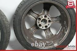 Mercedes W203 C230 CLK350 Staggered R17 Wheel Tire Rim Set 7.58.5 Chrome OEM