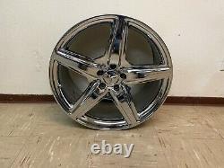 Mercedes W221 S63 S65 Cl63 S550 Cl550 Rear Back Amg 20 Chrome Wheel Rim Oem