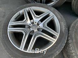 Mercedes X166/ Gl63 Complete Amg 21 Rim Wheel Wheels Tire Tires Factory Set Oem