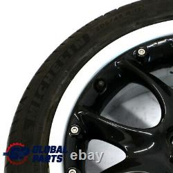 Mini R50 R56 Set Complete 4x Wheel Alloy Rim Tyres 17 7J Web Cross Spoke 98