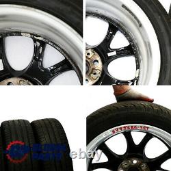 Mini R50 R56 Set Complete 4x Wheel Alloy Rim Tyres 17 7J Web Cross Spoke 98